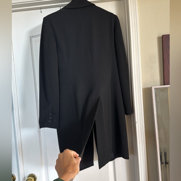 Epic New York black 3 button Long classic Blazer - Picture 4 of 12